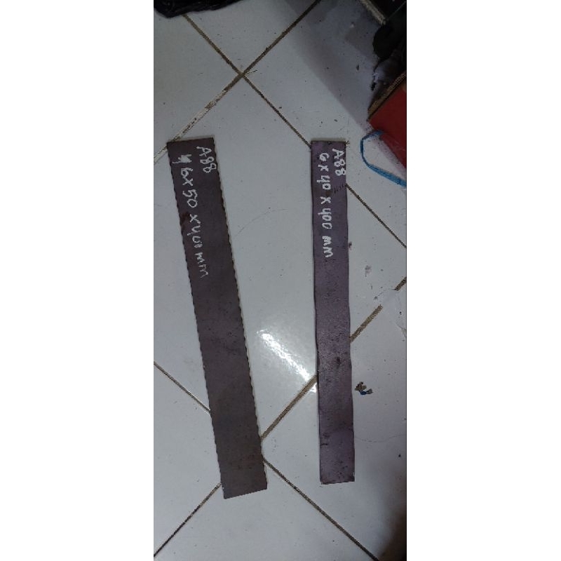 BAJA ASSAB AiSi A88 SLEIPNER TEBAL  6mm PLAT BAJA A88 AiSi SLEIPNER PLAT BAJA BOHLER A88 6mm READY