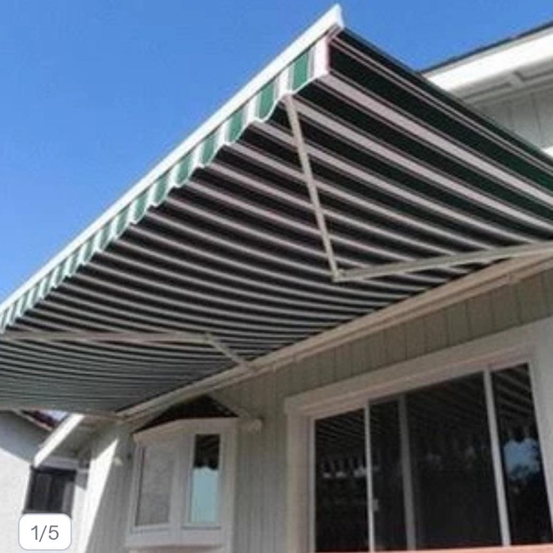 canopy awning kain otomatis mewah