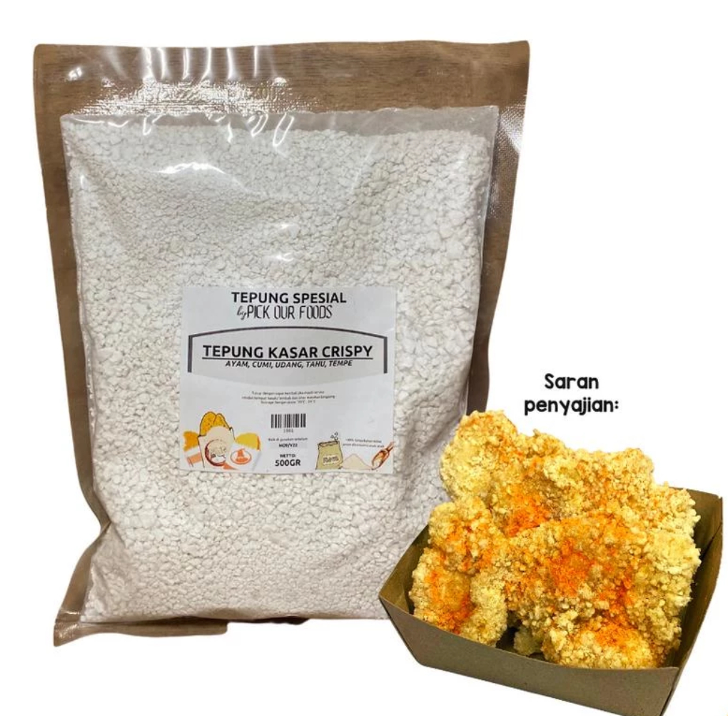 

Tepung Shihlin / Tapioka Kasar / Shihlin Flour / Tepung tapioka kasar 500 gram