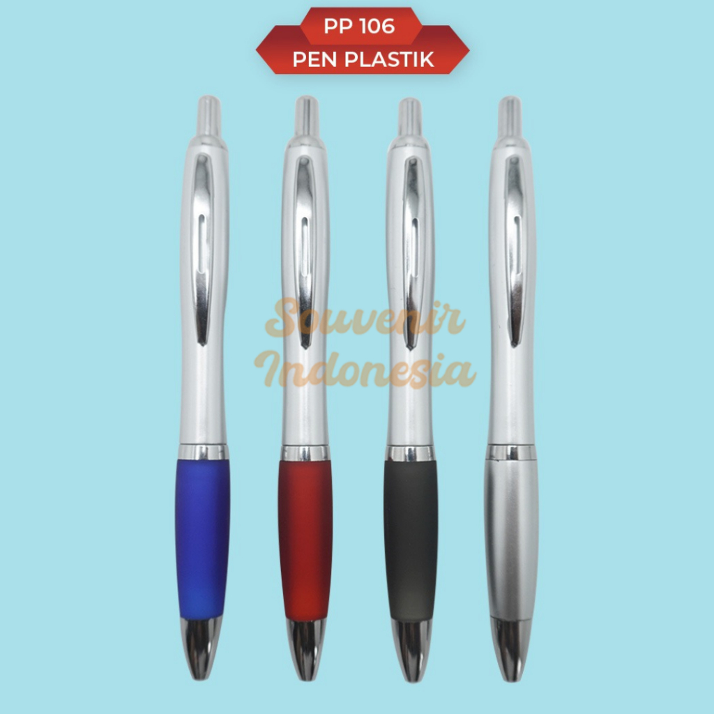 

Pen Plastik Murah Dan Praktis, Cocok Untuk Sehari-Hari Custom Logo/Nama PP 106