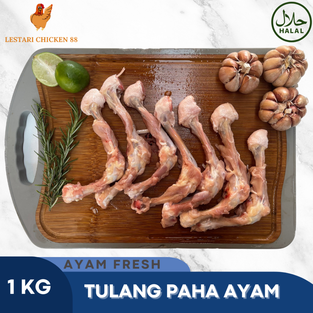 

Tulang Paha Ayam Fresh 1 kg/ Tulang L Ayam Fresh