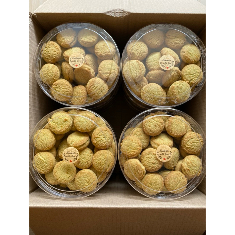 

“GROSIR” Kue Kering Lebaran “Mia Cookies” enak murah dengan varian rasa Choco Chips/ Choco Peanute / Klepon berat 330 Gram