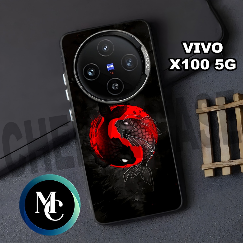 CC27/ case Hand phone VIVO X100 5G/Motif COWOK/casing VIVO X100 5G/kesing VIVO X100 5G/silicon VIVO 