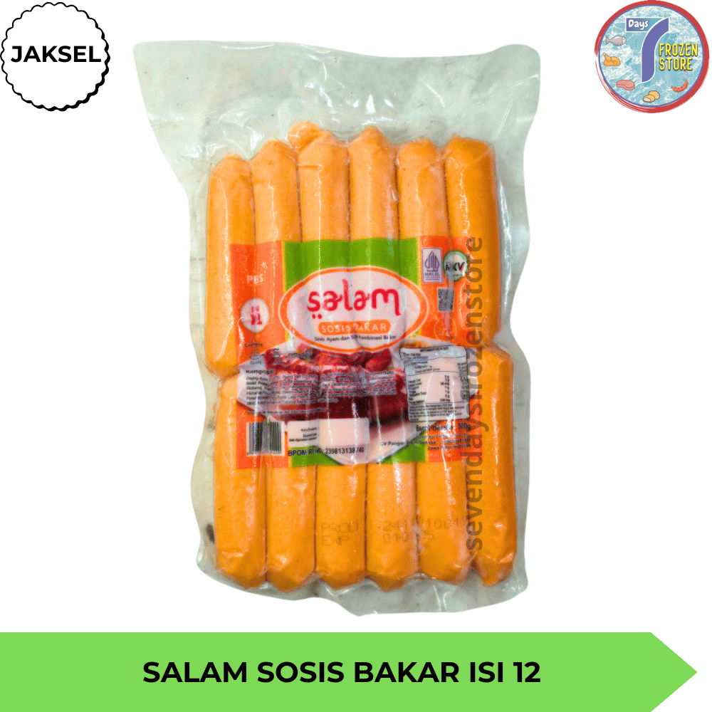 

Salam Sosis Bakar | Sosis Ayam dan Sapi Kombinasi 500 gr