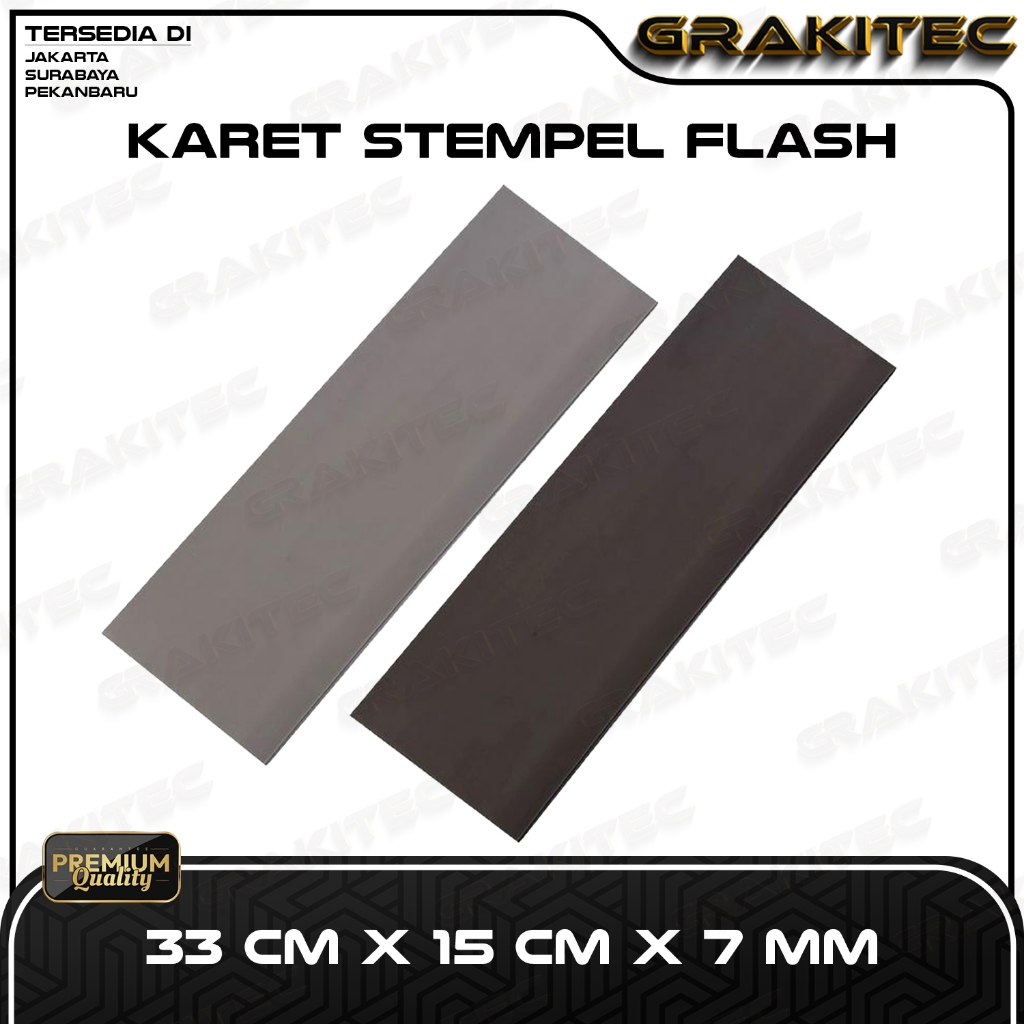 

Karet Stempel Flash 33 CM X 15 CM X 7 MM GRAKITEC JunDW