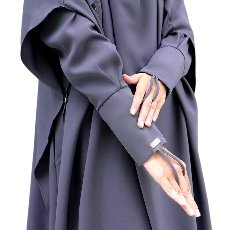 set gamis syari/ set abaya syari/set french khimar fortaleza