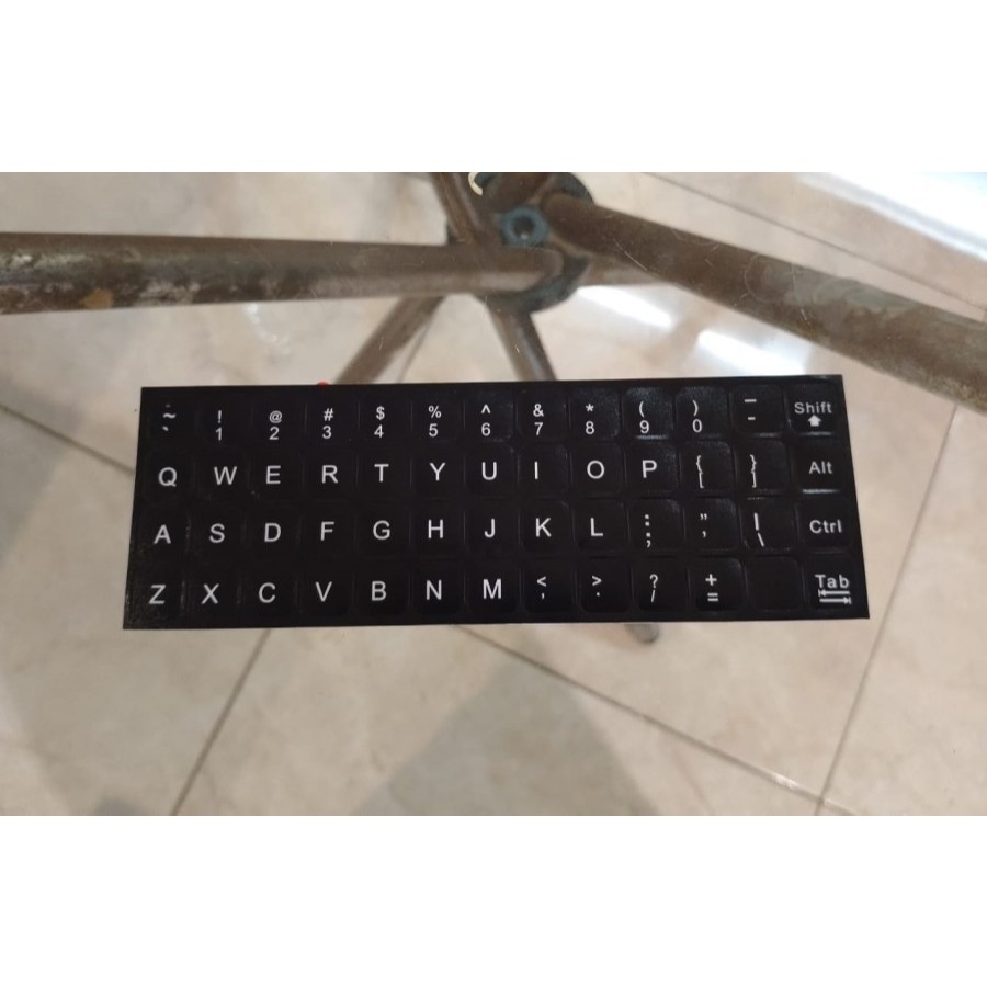 Stiker keyboard Laptop PC Tulisan Keyboard Laptop