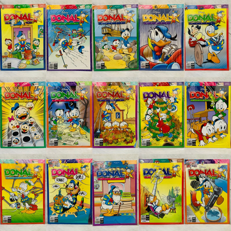 Majalah Disney Donal Bebek Edisi 1996 / 1998 / 2001 / 2002 / 2003 / 2004 / 2005 / 2006 / 2007 / 2008