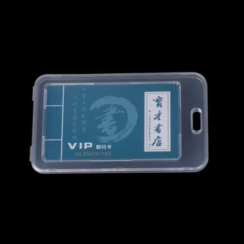

Name Tag Holder ID Card Plastik 2 sisi NFC