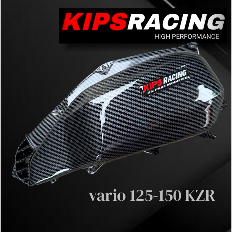 NEW TUTUP FILTER VARIO 125 CARBON KZR tutup filter Vario carbon variasi vario 125 aksesoris vario
