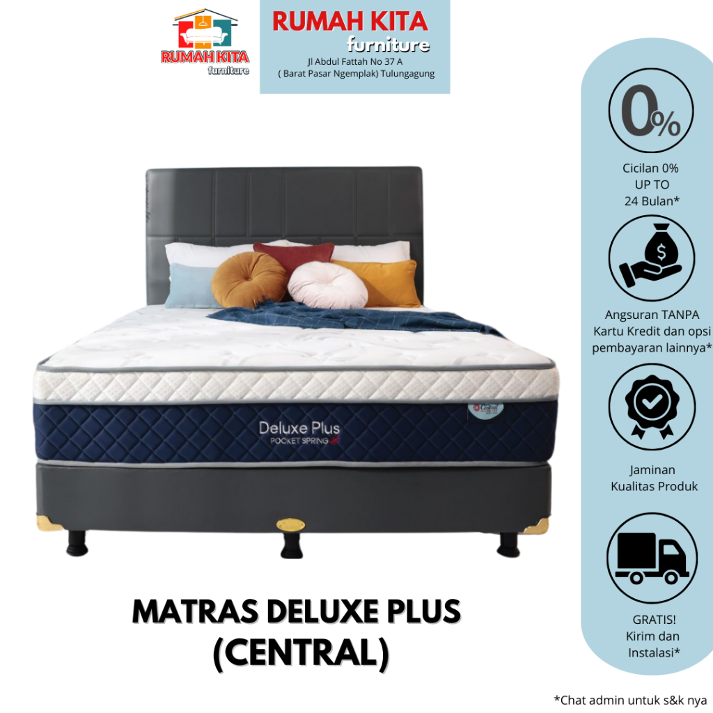 MATRAS SPRINGBED CENTRAL DELUXE PLUS
