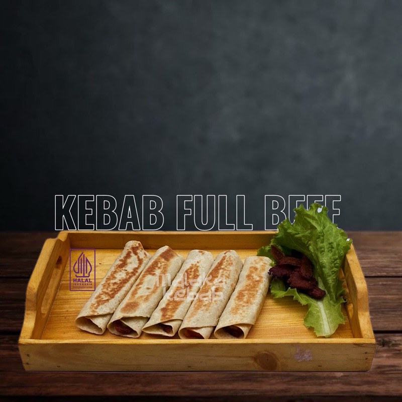 

Malaka Kebab - ( Hot Sauce ) Kebab Mini Full Beef - Frozen Kebab Asin - Kebab Siap Saji