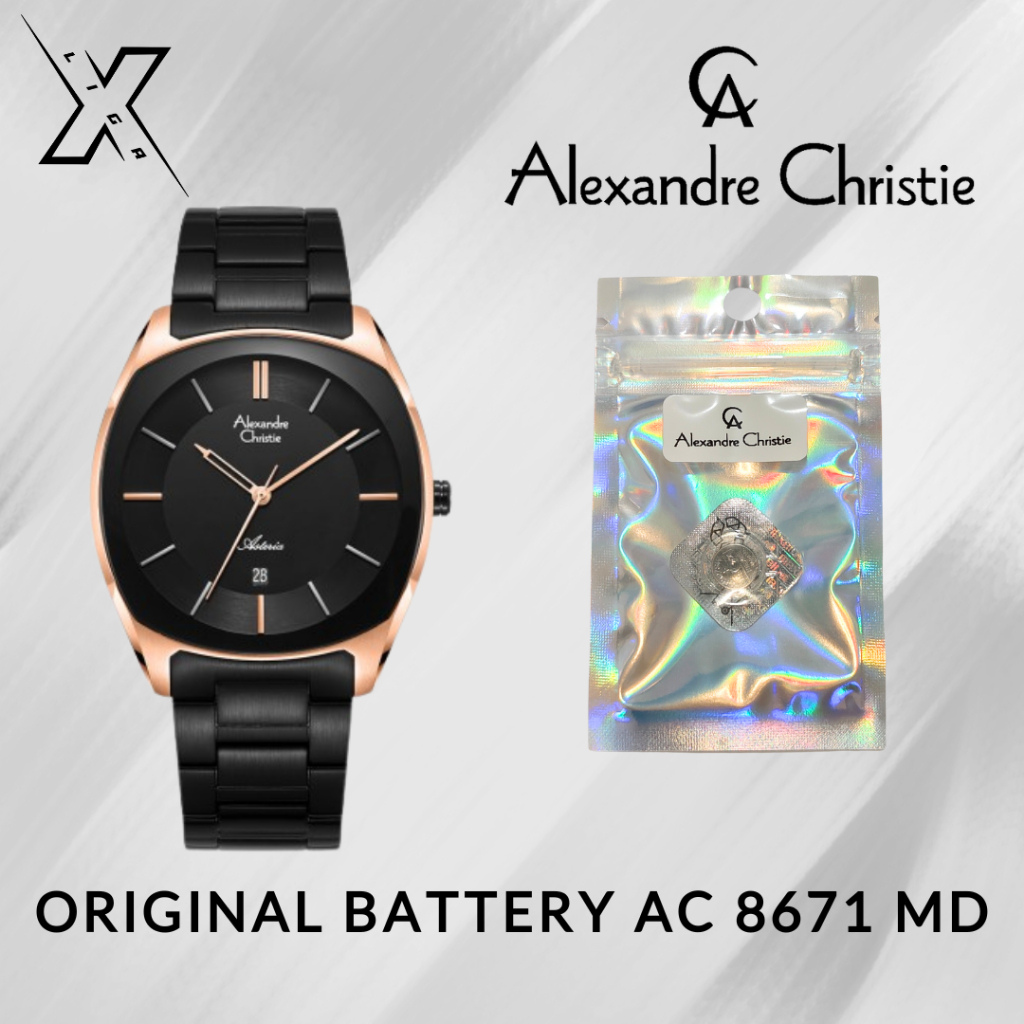 Baterai Original Alexandre Christie AC 8671 MD