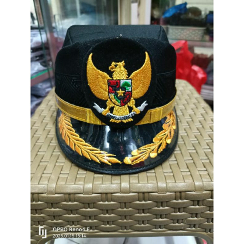 TOPI PET BUPATI WANITA/ TOPI PET PDU BUPATI PUTRI/ TOPI PET PDU/ BUPATI/ TOPI BUPATI/ TOPI