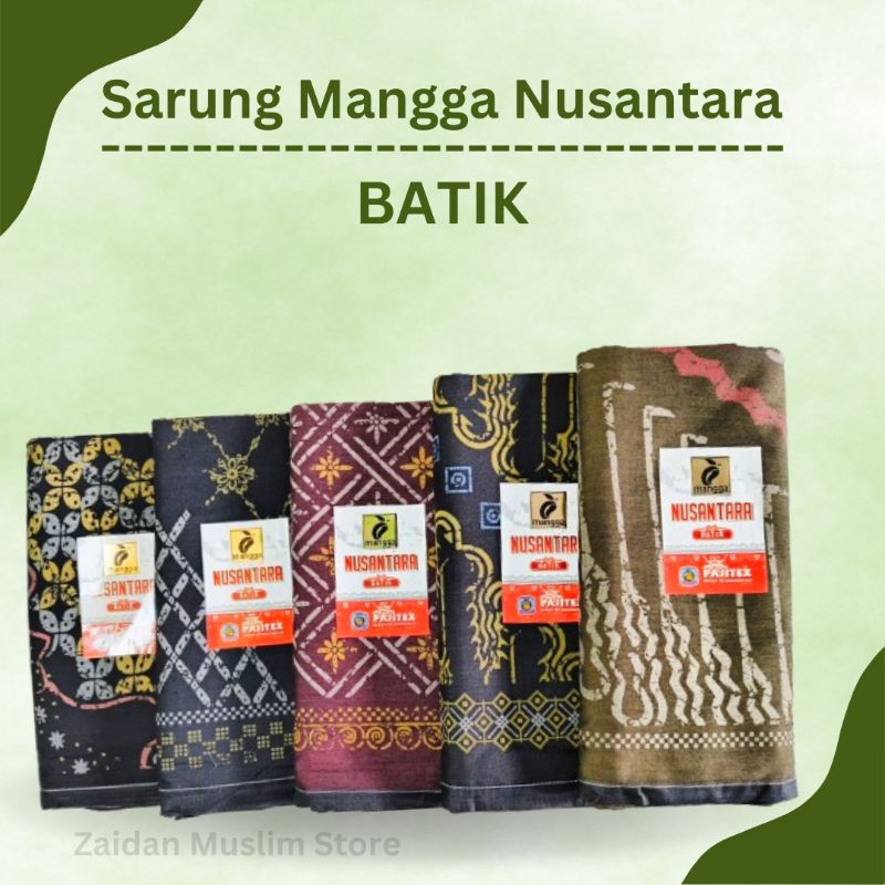 SARUNG MANGGA NUSANTARA BATIK