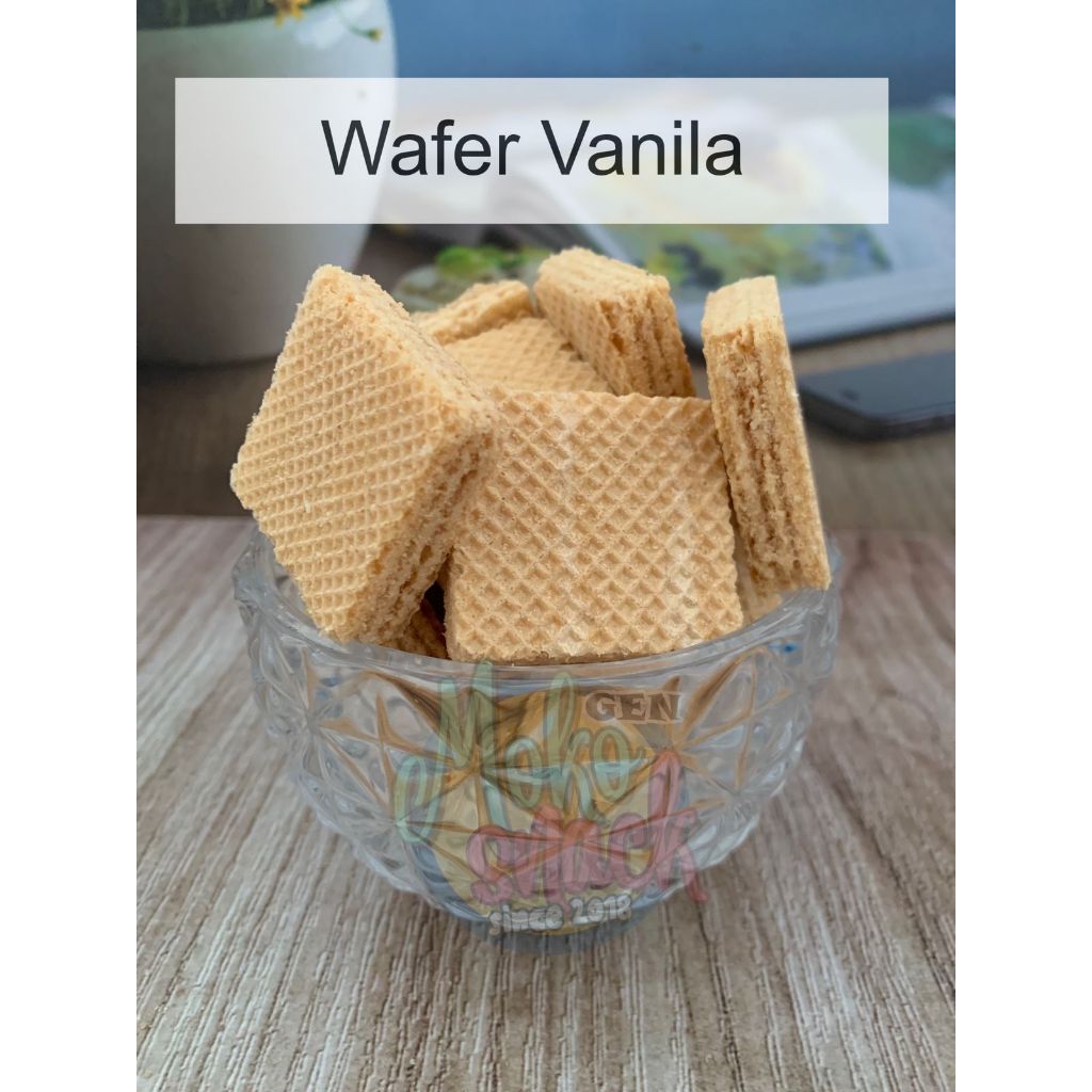 

Snack Camilan Wafer Vanila Kemasan 250 gr