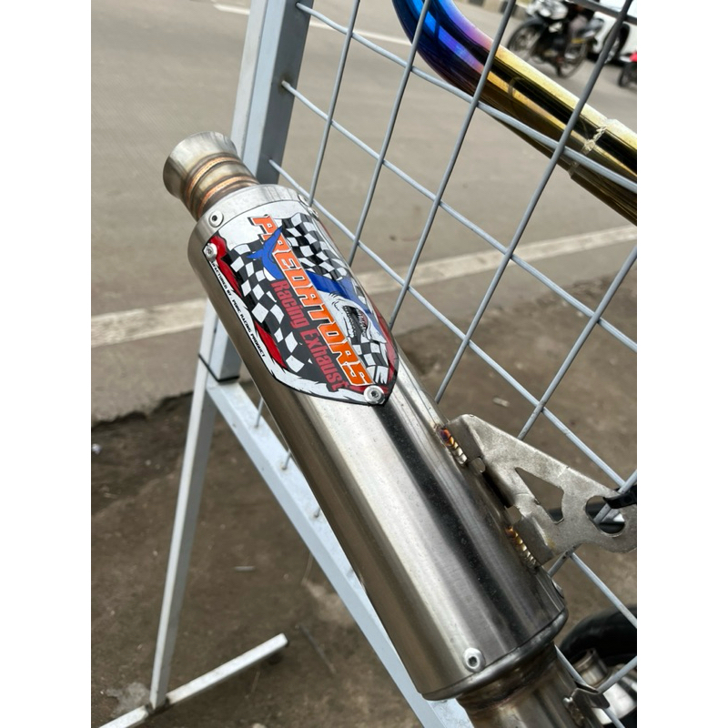 Knalpot Racing Predators beat fi,beat esp,beat karbu