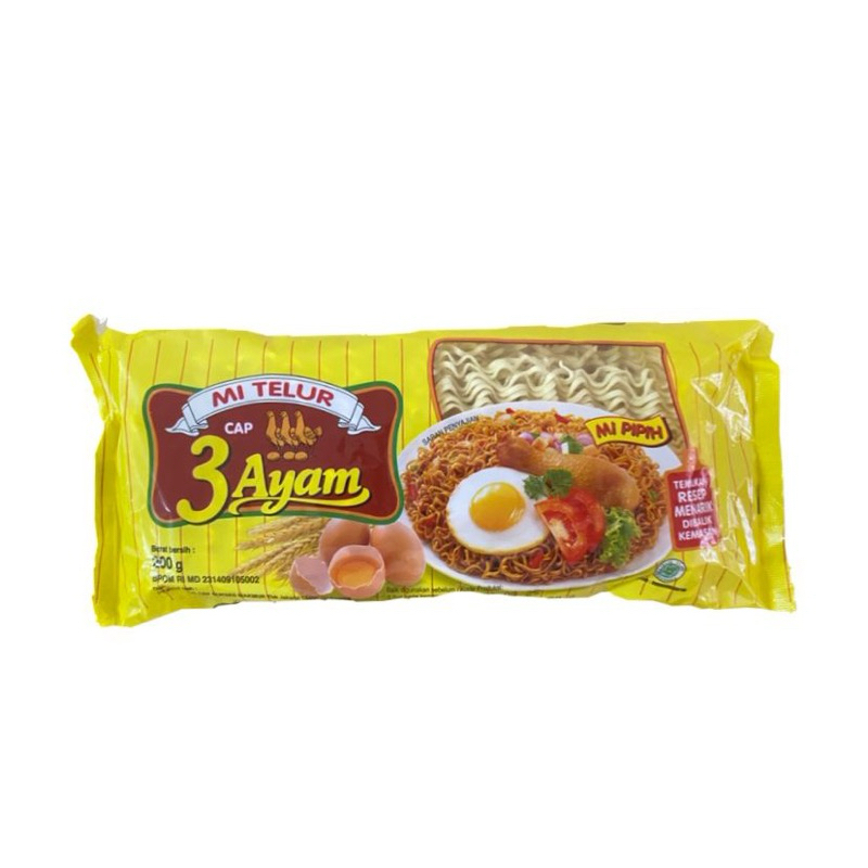 

Mi Telur Cap 3 Ayam