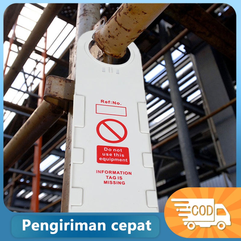 Scaffolding inspection tag / tag informasi scaffolding