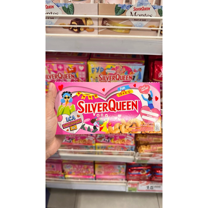 

silverqueen cokelat valentine
