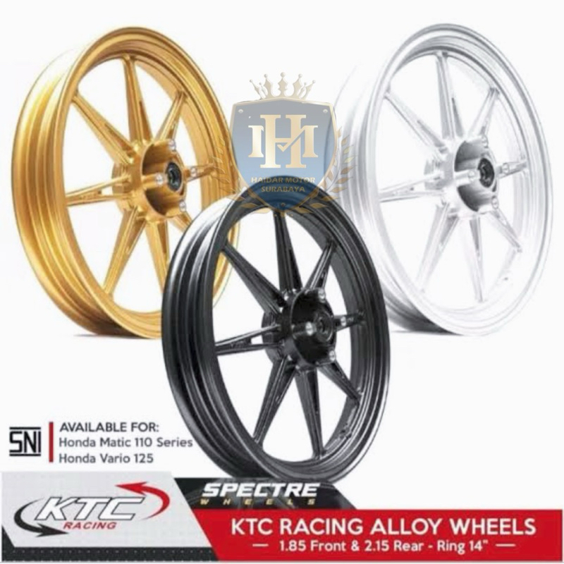 Velg ktc palang 8 vario 110 variasi/Velg ktc vario 110 spectra termurah/Velg ktc variasi vario 110 p