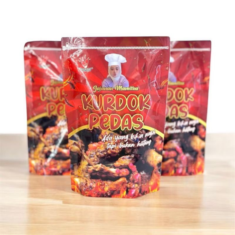 

KURDOK (Kerupuk Kacang Karedok) BY MAMITHAJAKJAJAN Cemilan Jajanan Pedas Renyah Gurih Kacang