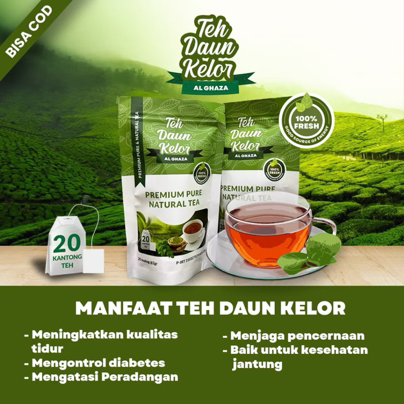 

Teh Daun Kelor Alghaza | Teh Daun Kelor 20 Teabag Untuk Meningkatkan Kualitas Tidur