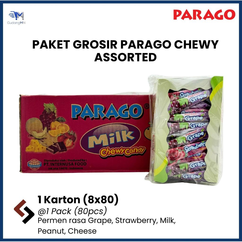 

PAKET GROSIR | PARAGO CHEWY ASSORTED