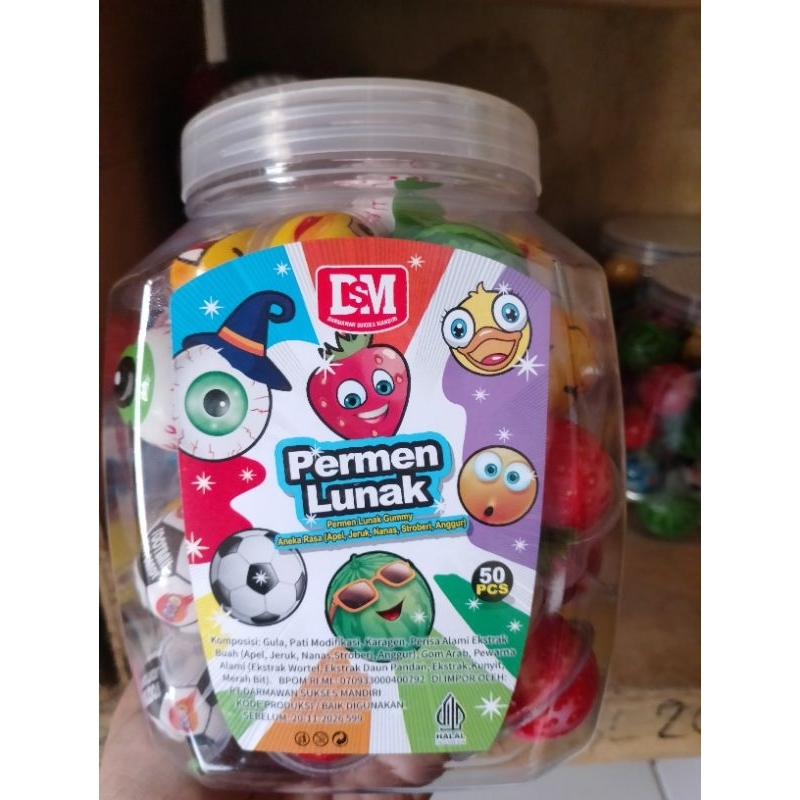 

PERMEN LUNAK MATA BESAR ISI 50 PCS