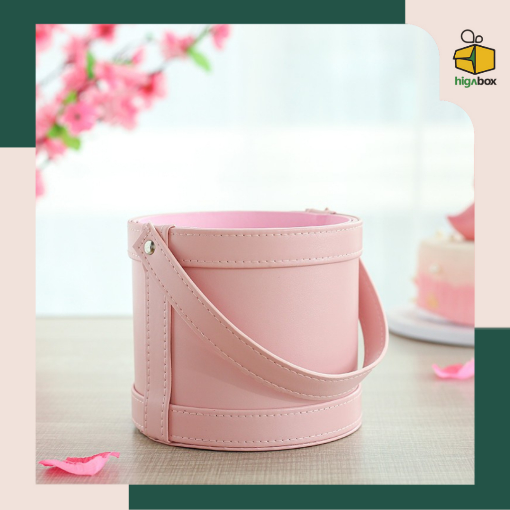

Mini Round Bloom Box, Mini Box, Gift Box Bulat, Bloom Box, Box Bunga | BI08S