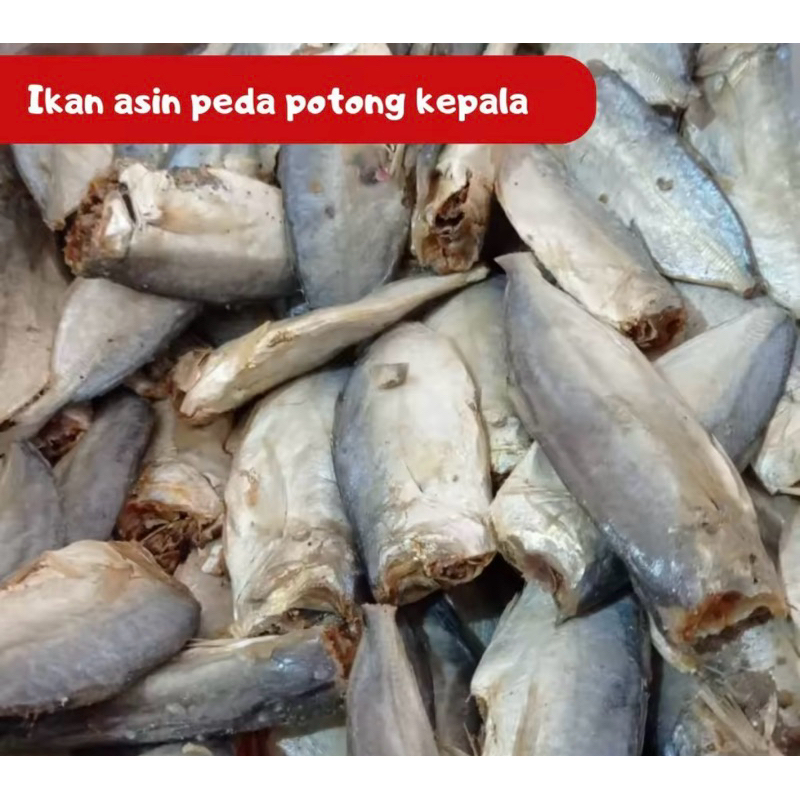 

Ikan Asin Peda Potong Kepala