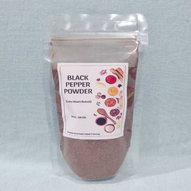 

Lada Hitam Bubuk / Black Pepper Powder (50 gr)