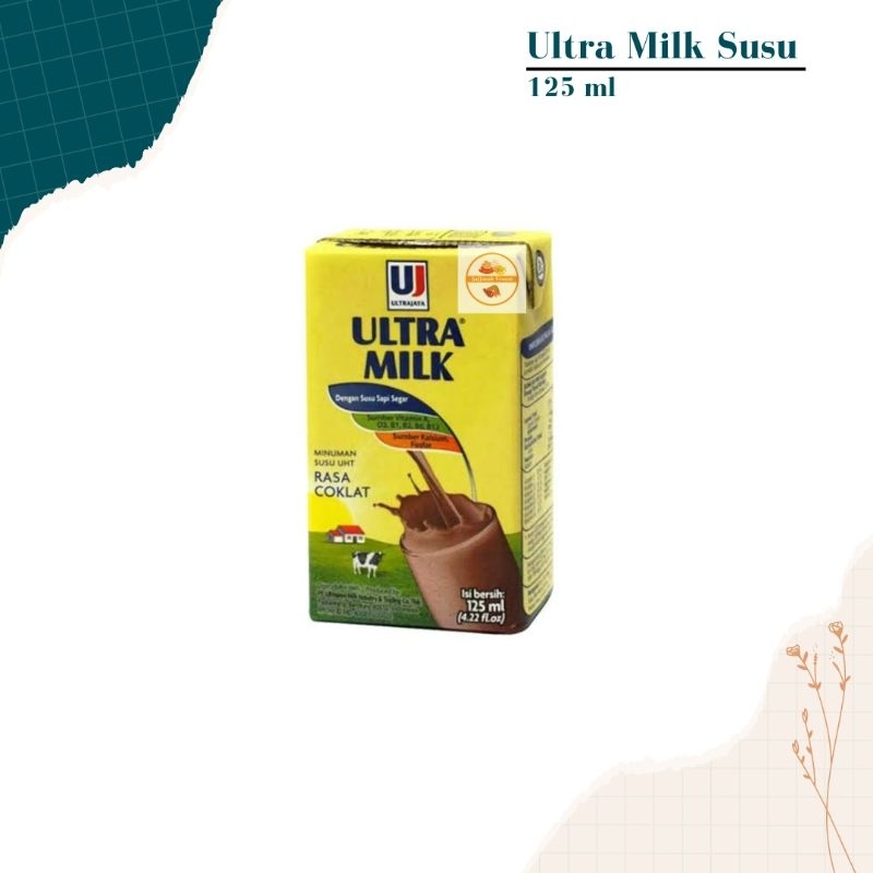 

ULTRA MILK Susu UHT Coklat 125 ml