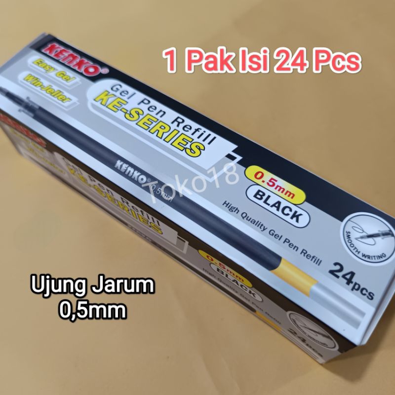

Isi Pulpen Kenko Ke Series(Isi 24) / Isi Pulpen Gel 0,5mm