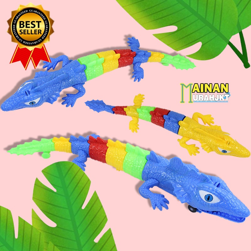 FIGUREANS MAINAN ANAK MURAH BIAWAK BO BERJALAN BO85 MAINAN BABY BIAWAK DRAGON ELEKTRIK MUSIK MENYALA