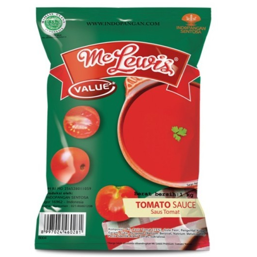 

MC LEWIS SAUS TOMAT 500 GR - 1KG