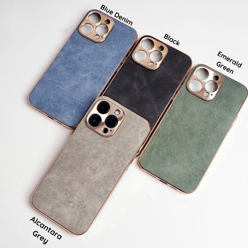 Alcantara Case Premium for iPhone 11, 11 Pro, 11 Promax, 12, 12 Pro, 12 Pro Max, 13, 13 Pro, 13 Pro 