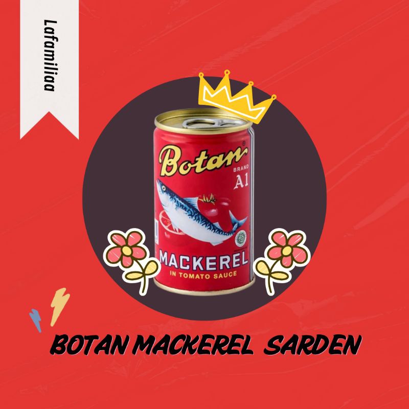 

Botan Mackerel Sarden 425 gr