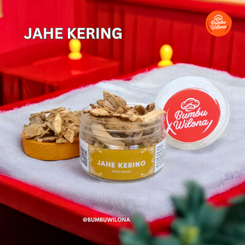 

JAHE KERING IRIS | DRIED GINGER REMPAH HERBAL JSR