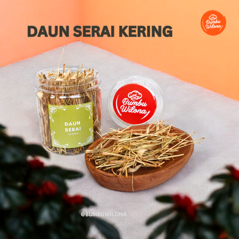 

DAUN SERAI SEREH KERING | DRIED LEMONGRASS