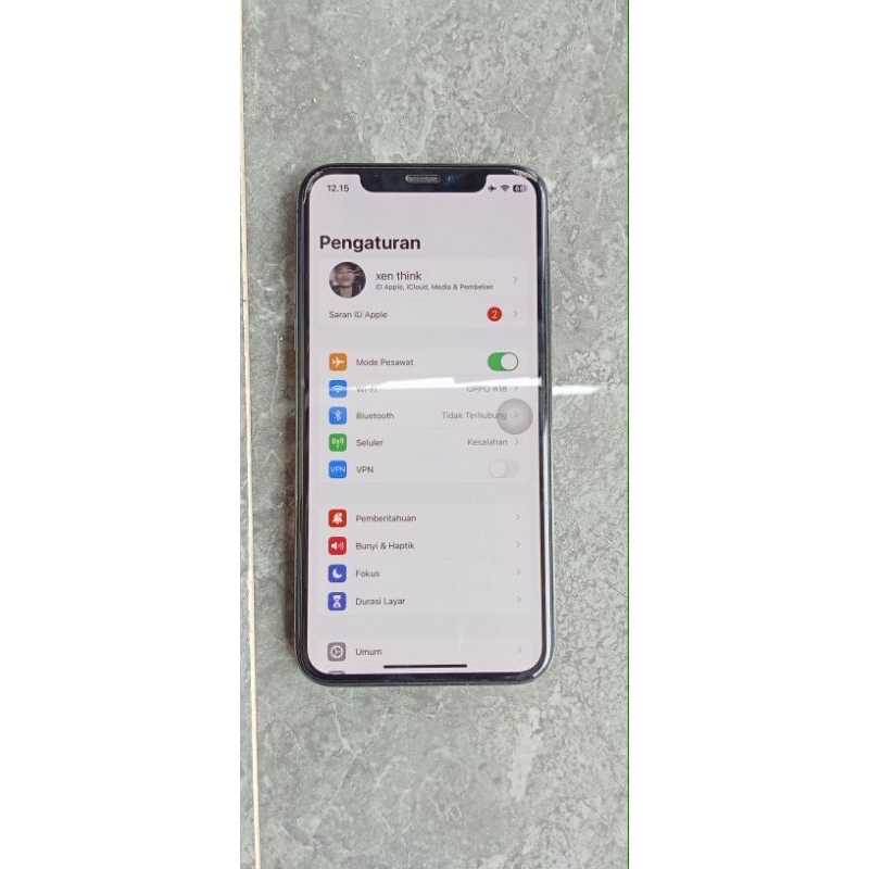 iPhone x 64GB wifi only ( bypass )