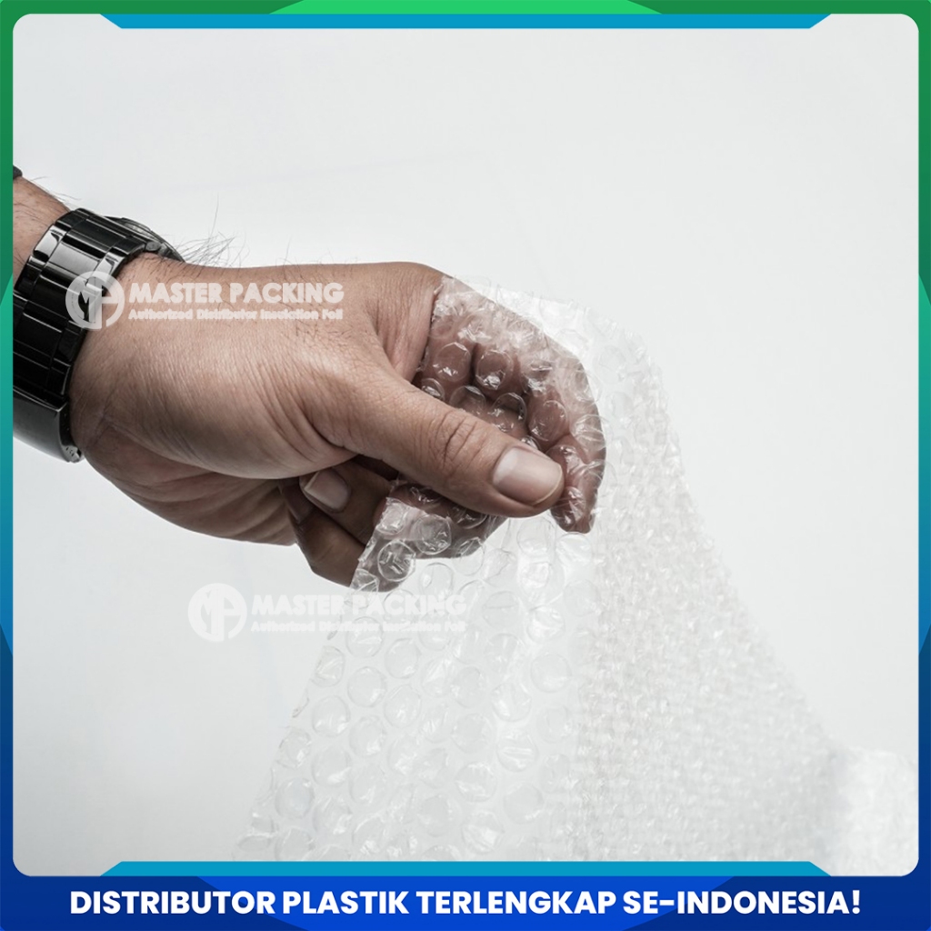 

IK6 Plastik Gelembung Bubble Wrap Rusfet Hitam Roll Super 50 meter / Plastik Bubble Packing
