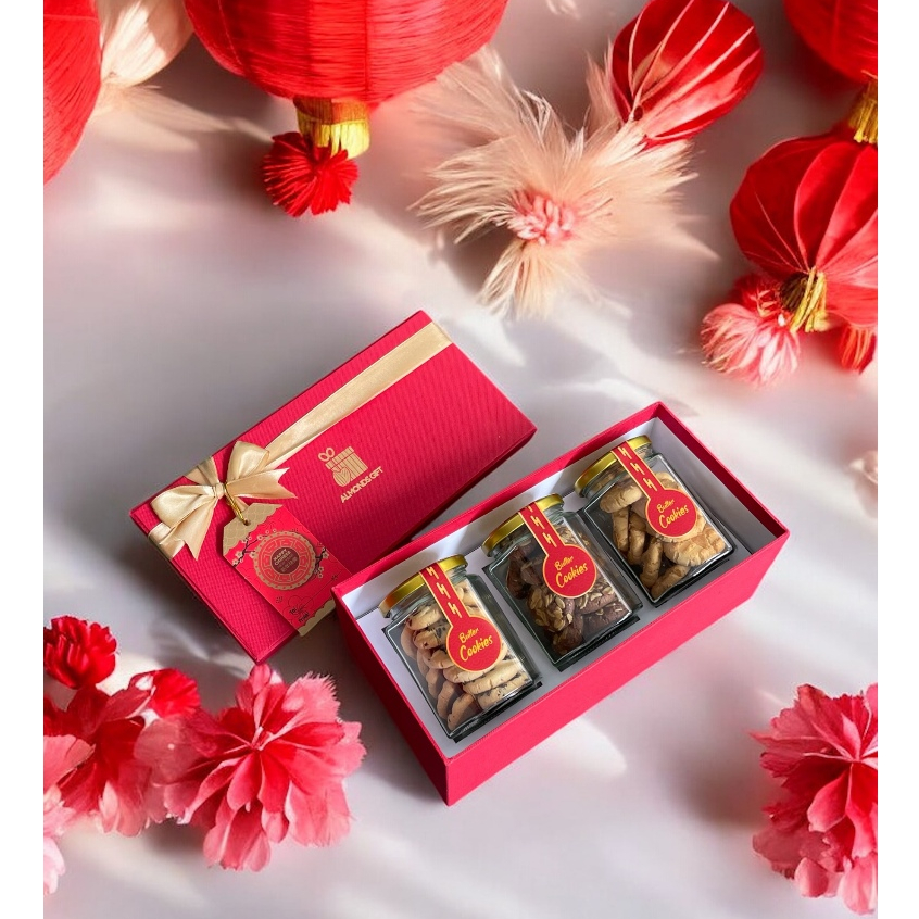 

Premium Butter Cookies Hampers Chinese New Year Ready Stock (Xi' an B)