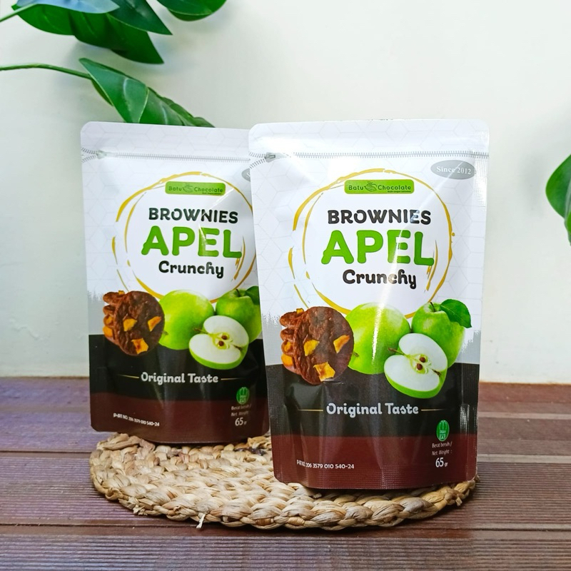 

Batu Chocolate Brownies Apel Crunchy - Oleh oleh Khas Batu Malang