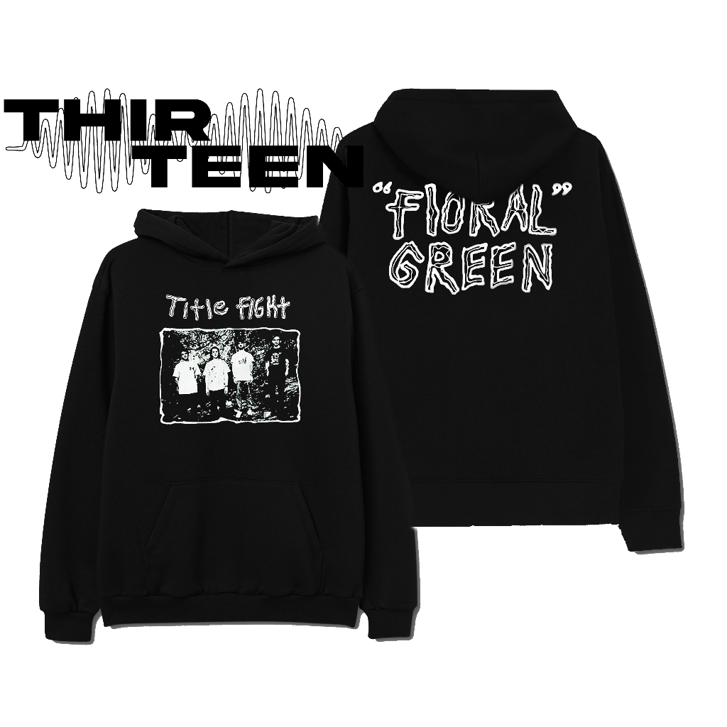 Hoodie Title Fight hardcore - Sweater Hoodie Hitam Band Hardcore - Sweater Hitam Tebal