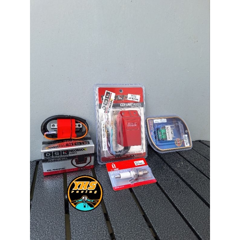 Paket Full Upgrade Cdi Koil Kiprok Busi Racing Fizr F1zr Force One No Limit Tenaga Extra 30% Origina