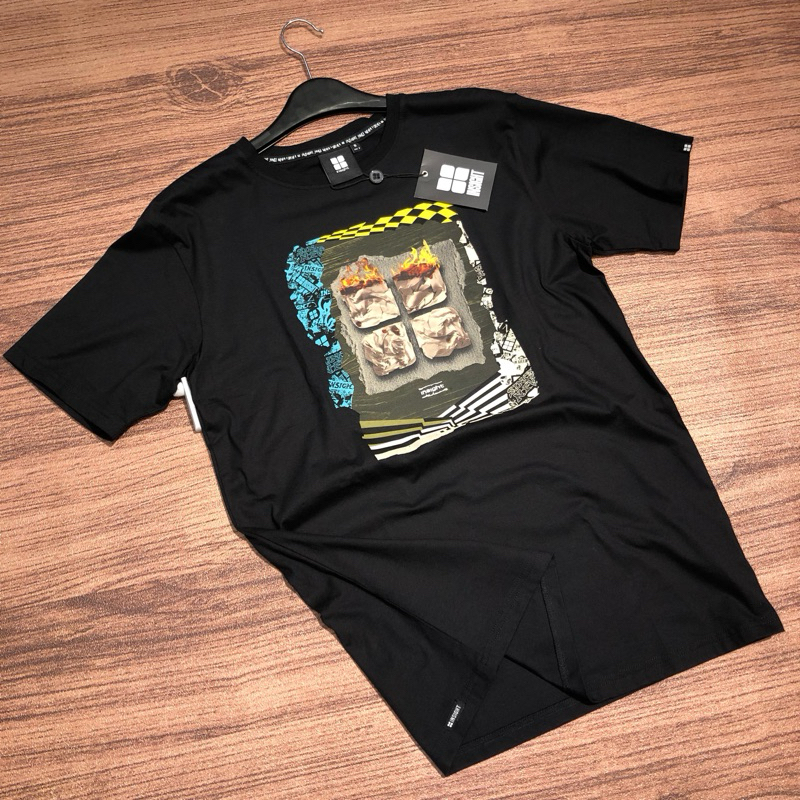 Kaos Insight Original Lengan pendek Trasher tee Black