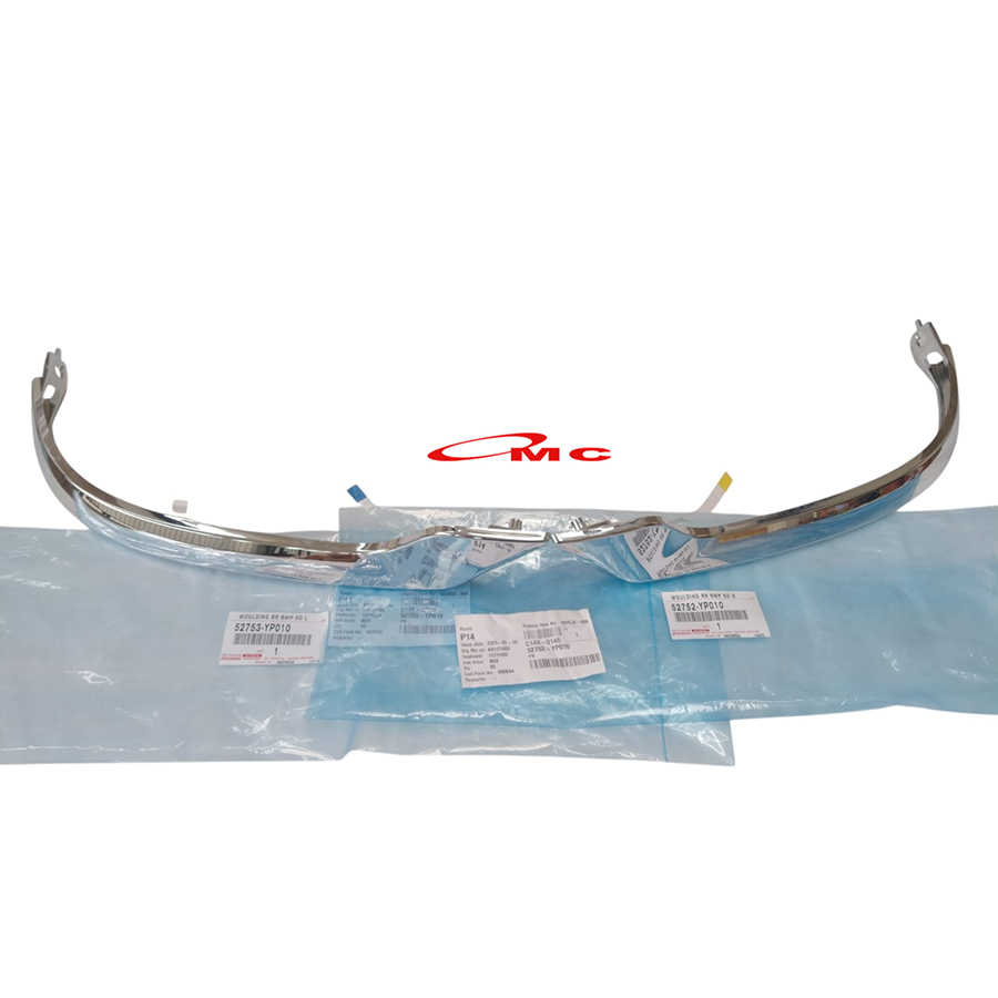 List Lis Chrome Bodykit Bemper Belakang Kanan Kiri Toyota Innova Reborn Venturer 52752-YP010 52753-Y