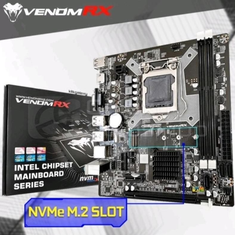 Motherboard H81 Venom RX H81 DDR3 Socket 1150 - Motherboard Intel Gen 4