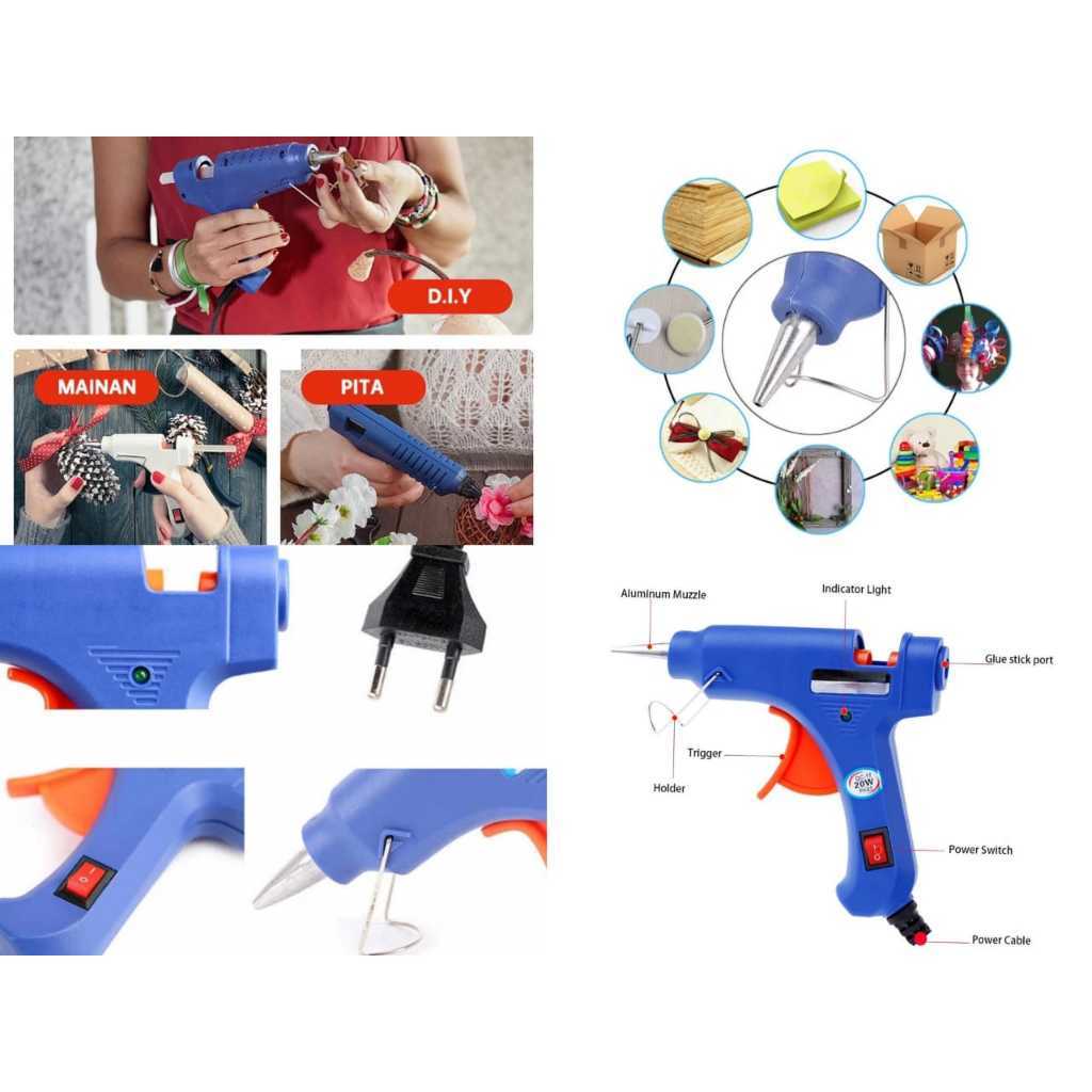 Glue Gun Alat Lem Tembak Besar 60 Watt